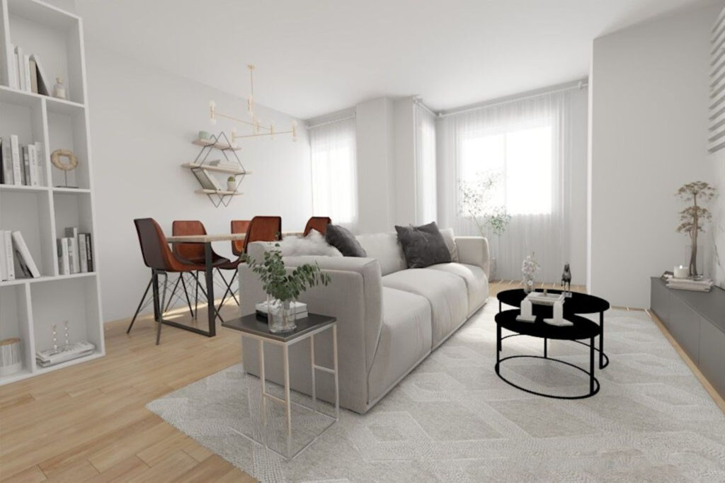 Virtuelles Rendering von Immobilien